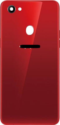 Kraze4blaze Oppo F7 (With Lens and Proper Logo) Back Panel(Red)