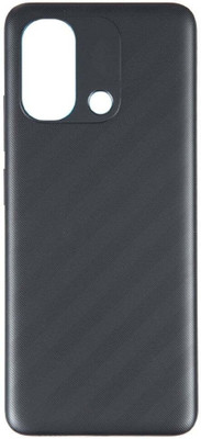 Shockware Redmi Redmi 12C 4G : Black Back Panel(Black)