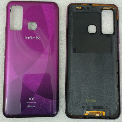 Unique4Ever Infinix Hot 9 ( X655 ) With Side Volume & Power Buttons Back Panel(Violet)