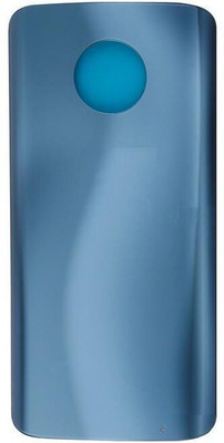 imbi Motorola Moto G6+ Replacement Back Glass Body Back Panel(Lite Blue)