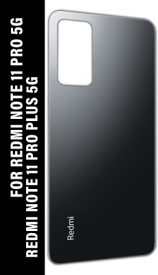 SUFO Redmi Note 11 Pro 5G / Note 11 Pro Plus 5G Back Panel(Stealth Black)