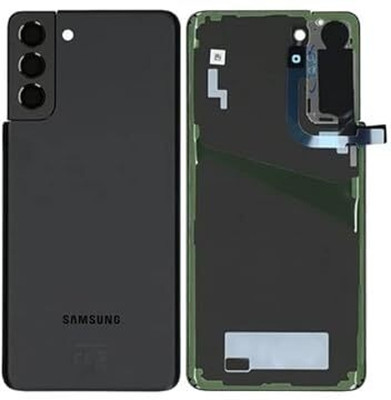 AceKing Samsung Galaxy S21 Plus BACK GLASS WITH BACK CAMERA GLASS COMPATIBLE Back Panel(BLACK)