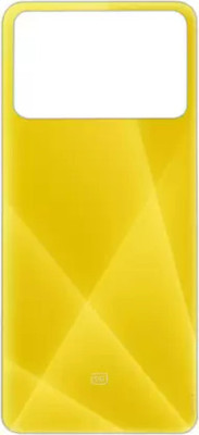 SRaccessories POCO X4 Pro 5G Back Panel(Yellow)