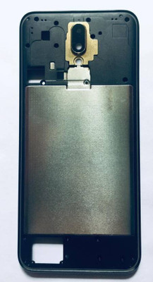 Flipkart SmartBuy Oppo F11 Middle With Side Keys Ring Frame Bezel Plate Back Panel(Black)