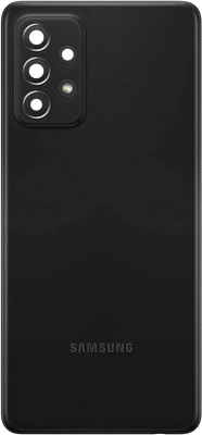 Flipkart SmartBuy SAMSUNG GALAXY ( A52 ) With Camera Lens Ring Back Panel(Awesome Black)