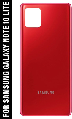 Safa Samsung Galaxy Note 10 Lite Back Panel(Aura Red)