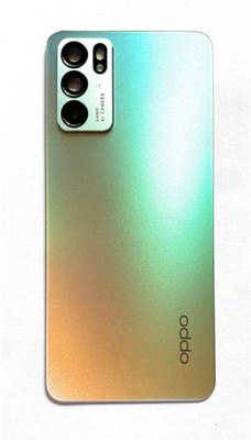 BrewingQ Oppo Oppo Reno 6(Glass)With Camera Lens Back Panel(Aurora)
