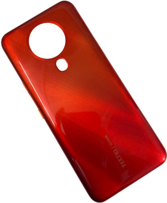 Unique4Ever TECNO Spark 6 ( KE7 ) Back Panel(Dynamic Orabge)