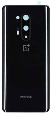 Sandreezz OnePlus 8 Pro Original (Glass) (with Proper Logo) Back Panel(Onyx Black)