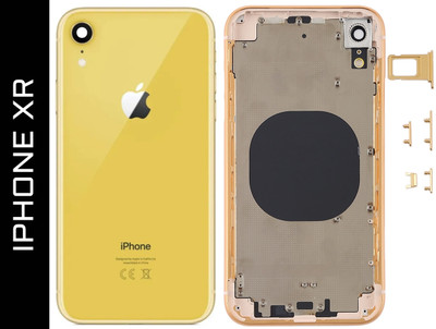 Flipkart SmartBuy Apple iPhone XR (with SIM Card Tray & Side keys & Camera Lens) Full Panel(Yellow)