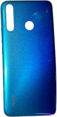 Sandreezz Tecno Camon 12 Air (CC6) (with Proper Logo) Back Panel(Blue)