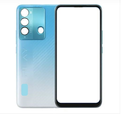Kraze4blaze iTel P38 (With Proper Logo) Back Panel(Multicolor Green)
