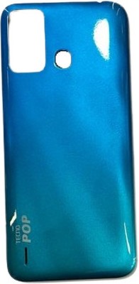 Sandreezz Tecno Pop 5X (with Proper Logo) Back Panel(Blue)