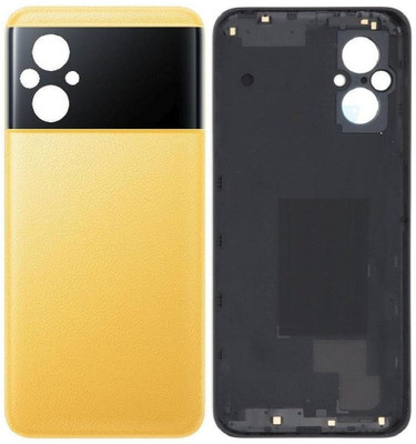 SRaccessories POCO M5 Back Panel(Yellow)