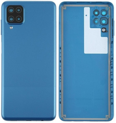 SRaccessories Samsung Galaxy A12 Back Panel(Blue)