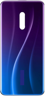 Kraze4blaze Realme X Back Panel(Blue)