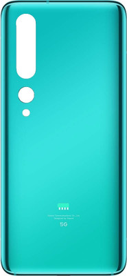 Kraze4blaze Xiaomi Mi 10 (Glass) (With Proper Logo) Back Panel(Coral Green)