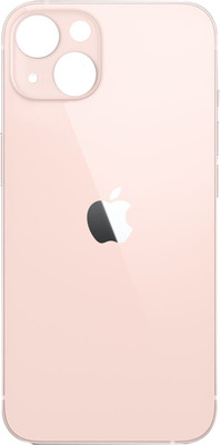 LEISURELIC APPLE IPHONE 13 (GLASS) WITH PROPER LOGO Back Panel(PINK)