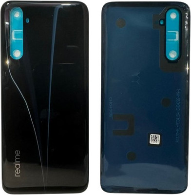 Sandreezz Realme 6 / 6i (Best Quality) (with Proper Logo) Back Panel(Black)