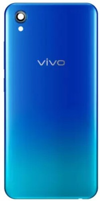 Sandreezz Vivo Proper Logo) (with Side Volume Power Buttons) Back Panel(Ocean Blue)