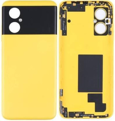 IncMart For Xiaomi Poco M4 5G OG Back Housing Back Panel(Yellow)