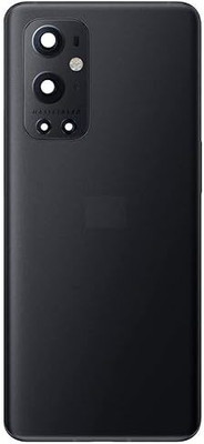 AAA Spares For Oneplus 9 Pro/1+9 Pro (with Camera Lens) Back Panel(Black)