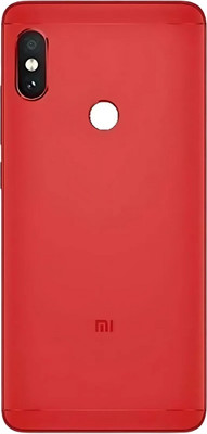 Shkiyo Redmi Note 5 Pro With Logo Premium Quality Back Panel(Red)