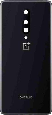 HNVIEW ONE PLUS 8 BACK PANEL WITH CAMERA LENS COMPATIBLE WITH LOGO Back Panel(BLACK)