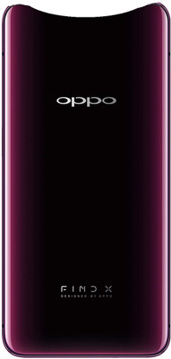 Kraze4blaze Oppo Find X (With Proper Logo) Back Panel(Bordeaux Red)