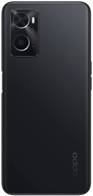 Suffain OPPO A76 HOUSING WITH PROPER LOGO Full Panel(GLOWING BLACK)