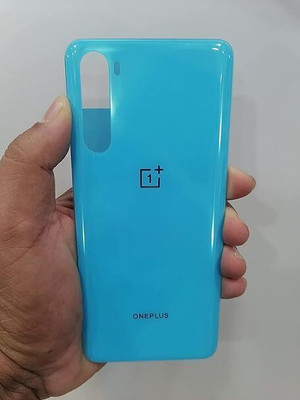 Suffain ONEPLUS NORD WITH PROPER LOGO Back Panel(MARBLE BLUE)