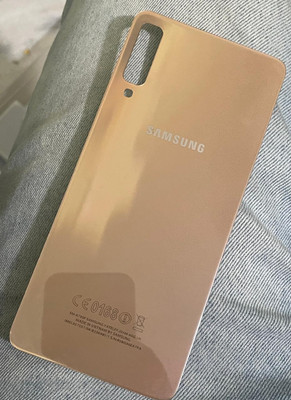 SRaccessories Samsung Galaxy A7_2018 Back Panel(Gold)