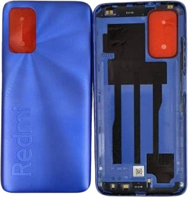 Sandreezz Xiaomi Redmi 9 Power (with Proper Logo) (with Side Volume Power Buttons) Back Panel(Blazing Blue)