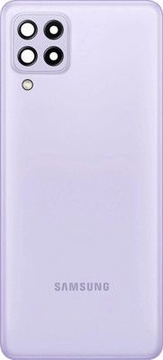 HQP for Samsung Galaxy A22 4G ( SM-A225F SM-A225F/DS, SM-A225M, SM-A225M/DS ) [ With Pre Installed Adhesive Tape and Camera Glass ] Battery Back Door Replacement Back Panel(Violet)