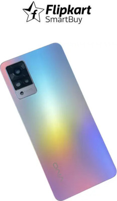 Flipkart SmartBuy Vivo V21 5G with Camera Ring Glass Lens OG Best Premium Quality Back Panel(Sunset Dazzle)