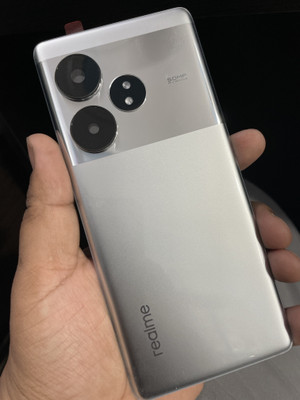 MAXOUT Realme GT Neo 6 SE (Silver) with Camera Ring lens Back Panel(Silver)