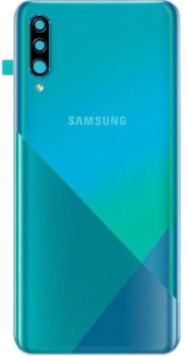 Sandreezz Samsung Galaxy A30s / SM-A307 (With Camera lens) (with Proper Logo) Back Panel(Green)
