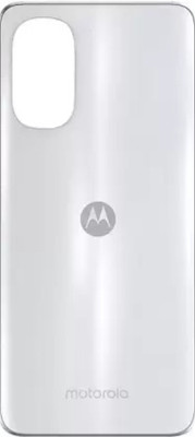 Sandreezz Motorola Moto G52 Back Panel(Porcelain White)