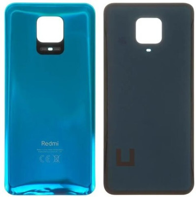 Sandreezz Xiaomi Redmi Note 10 Lite (Glass) (with Proper Logo) Back Panel(Aurora Blue)