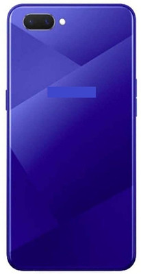 FLOUNDER OPPO A3S with camera ring glass and side key buttons Back Panel(BLUE)