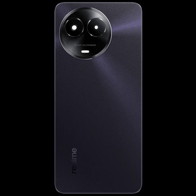 IMCase Realme 11X 5G Replacement Battery Cover, Back Panel(Midnight Black)
