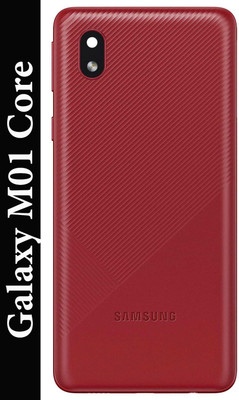 Purplesavvy SAMSUNG GALAXY M01 Core ( With Side Volume & Power Keys ) Back Panel(Red)