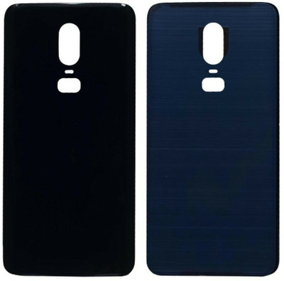 Purplesavvy Oneplus 6 Back Panel(Black)