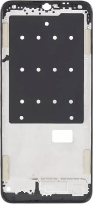 HQP for Oppo A17 4G ( CPH2477 ) Front Housing LCD Frame Bezel Plate Digitizer Panel(Black)