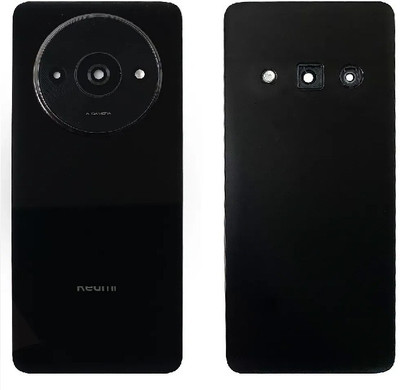 SeriousShopper FOR Xiaomi Redmi A3 NEW 2024 Back Panel(BLACK)