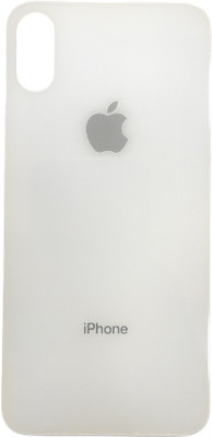 MJ PREMIUM QUALITY MJ primum quality Iphone xs Back Panel(White)