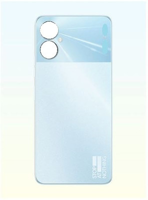 Kraze4blaze Tecno Spark 9 Pro (With Proper Logo) Back Panel(Glacier White)