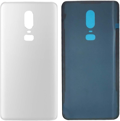 imbi OnePlus 6 Battery Door Back Panel(White)