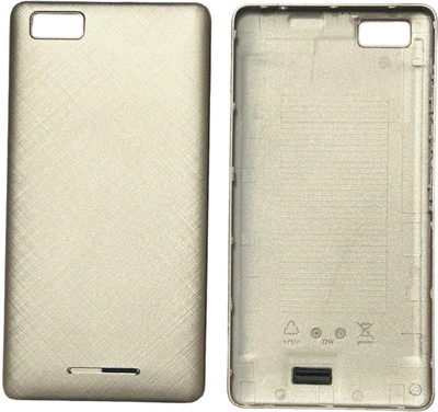 imbi Tecno W3 Battery Door With Press Button Back Panel(Gold)