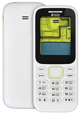 imbi Samsung Guru Music 2 B310E (B310) Front Back and Middle Body With Keypad Full Panel(White)
